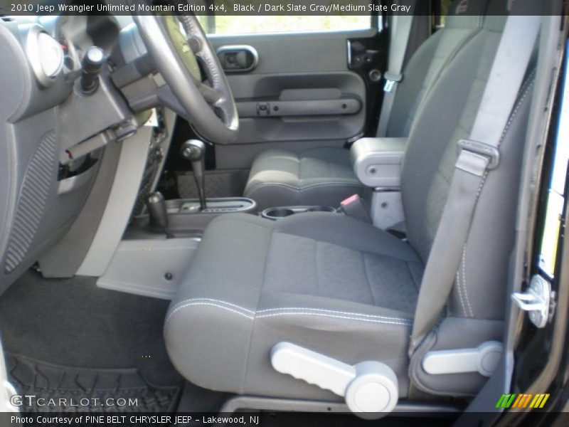  2010 Wrangler Unlimited Mountain Edition 4x4 Dark Slate Gray/Medium Slate Gray Interior