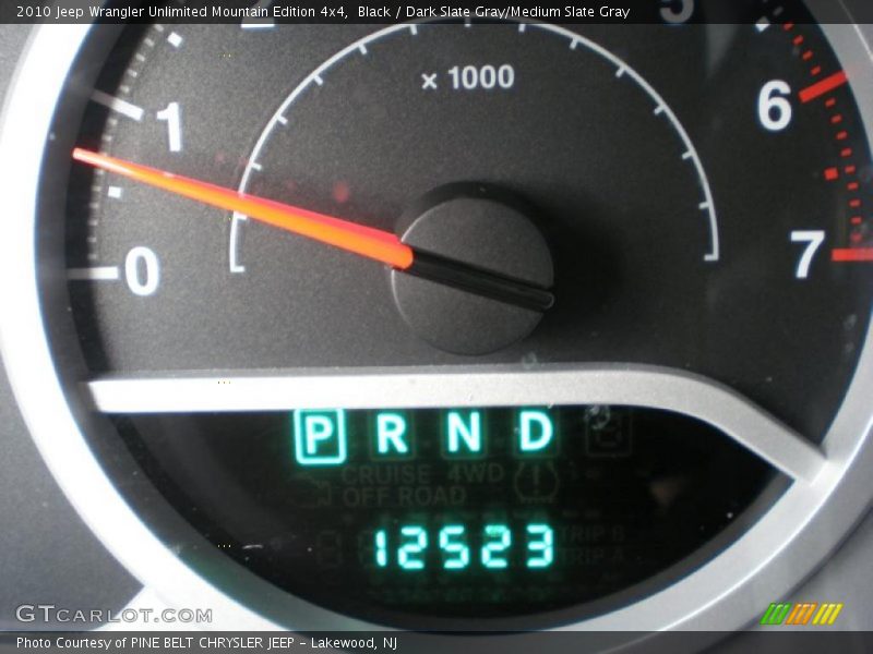 Black / Dark Slate Gray/Medium Slate Gray 2010 Jeep Wrangler Unlimited Mountain Edition 4x4