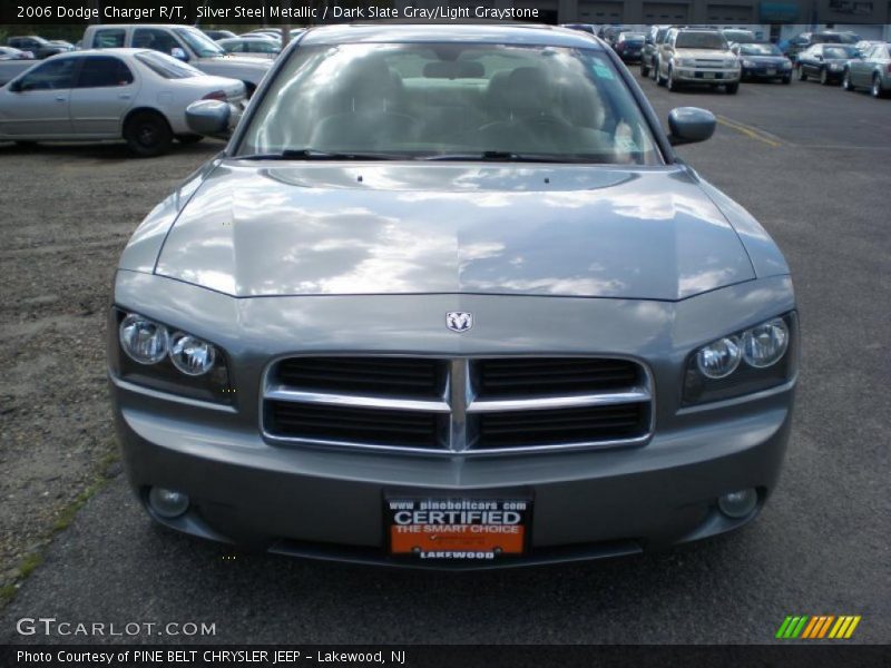 Silver Steel Metallic / Dark Slate Gray/Light Graystone 2006 Dodge Charger R/T