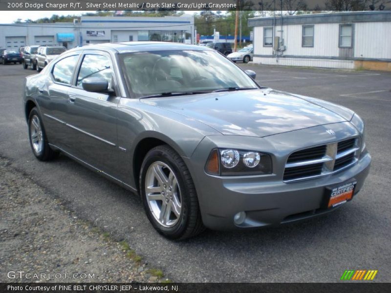 Silver Steel Metallic / Dark Slate Gray/Light Graystone 2006 Dodge Charger R/T