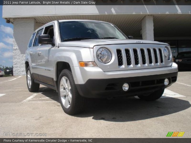 Bright Silver Metallic / Dark Slate Gray 2011 Jeep Patriot Latitude