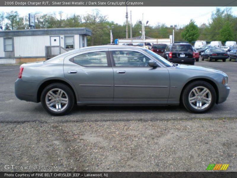 Silver Steel Metallic / Dark Slate Gray/Light Graystone 2006 Dodge Charger R/T