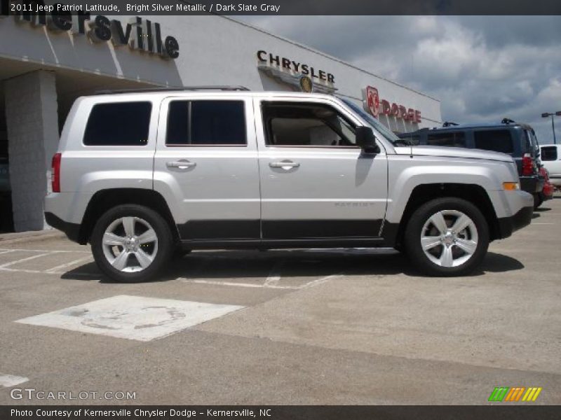 Bright Silver Metallic / Dark Slate Gray 2011 Jeep Patriot Latitude