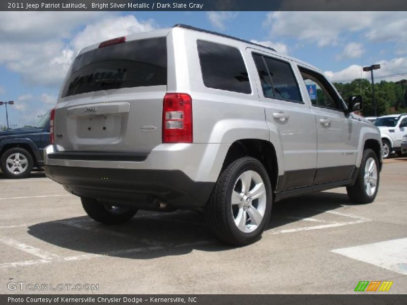 Bright Silver Metallic / Dark Slate Gray 2011 Jeep Patriot Latitude
