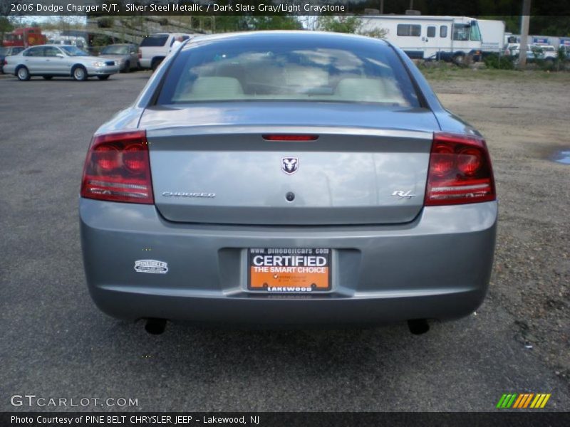Silver Steel Metallic / Dark Slate Gray/Light Graystone 2006 Dodge Charger R/T