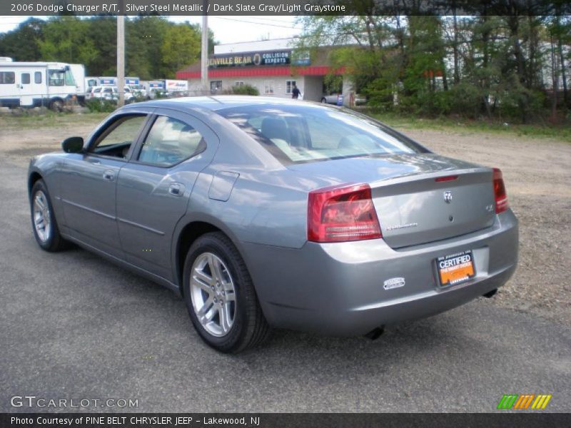 Silver Steel Metallic / Dark Slate Gray/Light Graystone 2006 Dodge Charger R/T