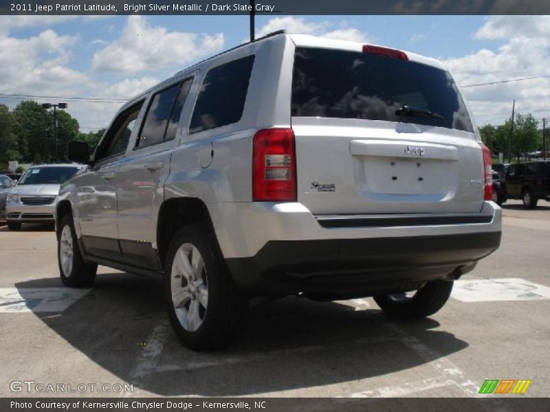 Bright Silver Metallic / Dark Slate Gray 2011 Jeep Patriot Latitude