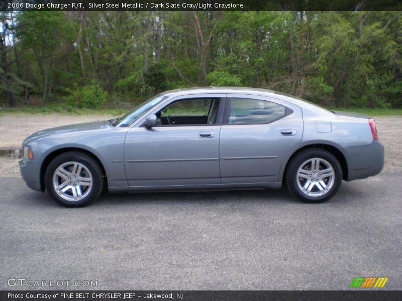 Silver Steel Metallic / Dark Slate Gray/Light Graystone 2006 Dodge Charger R/T