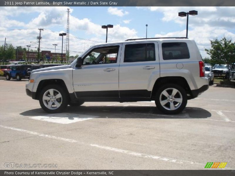 Bright Silver Metallic / Dark Slate Gray 2011 Jeep Patriot Latitude