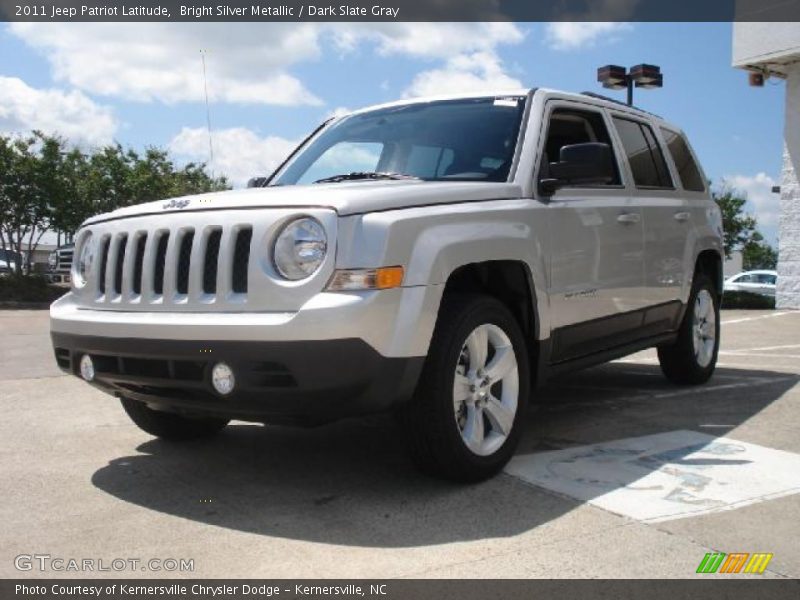 Bright Silver Metallic / Dark Slate Gray 2011 Jeep Patriot Latitude
