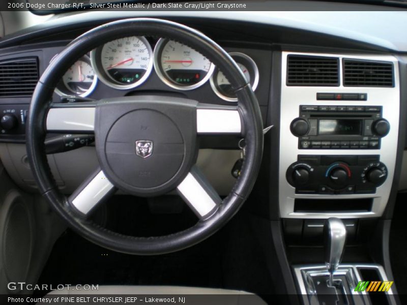 Silver Steel Metallic / Dark Slate Gray/Light Graystone 2006 Dodge Charger R/T