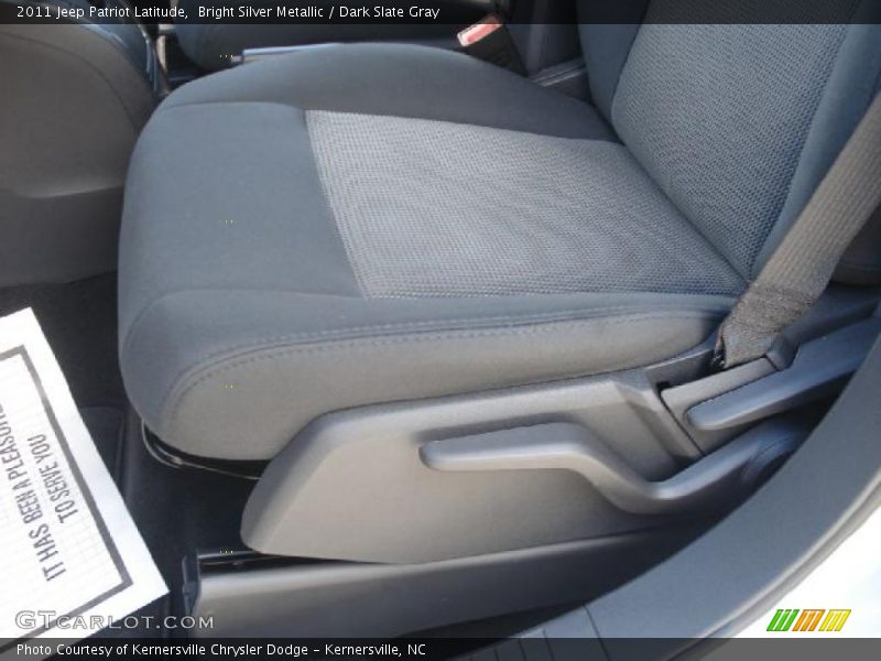 Bright Silver Metallic / Dark Slate Gray 2011 Jeep Patriot Latitude