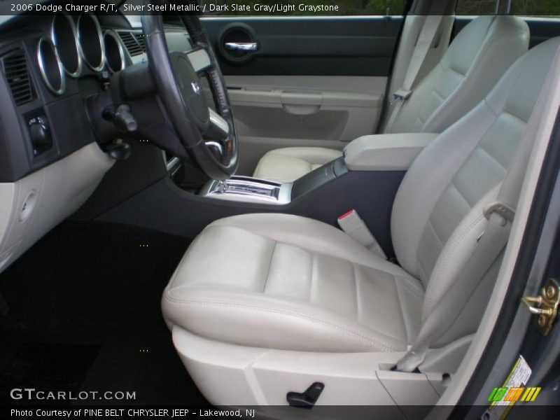 Silver Steel Metallic / Dark Slate Gray/Light Graystone 2006 Dodge Charger R/T