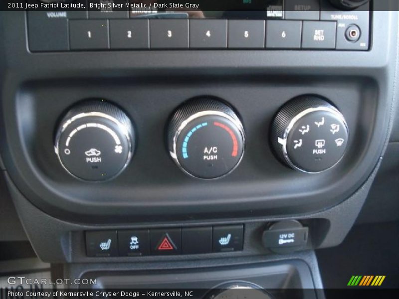 Bright Silver Metallic / Dark Slate Gray 2011 Jeep Patriot Latitude