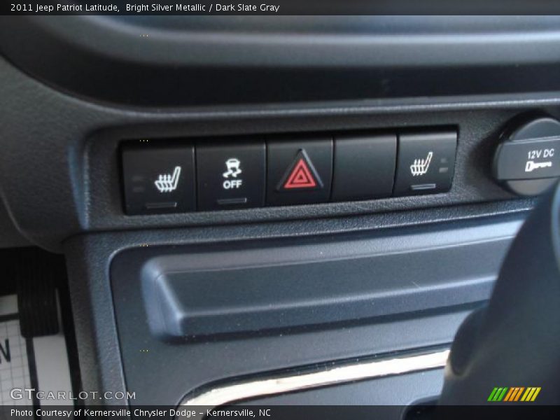 Bright Silver Metallic / Dark Slate Gray 2011 Jeep Patriot Latitude
