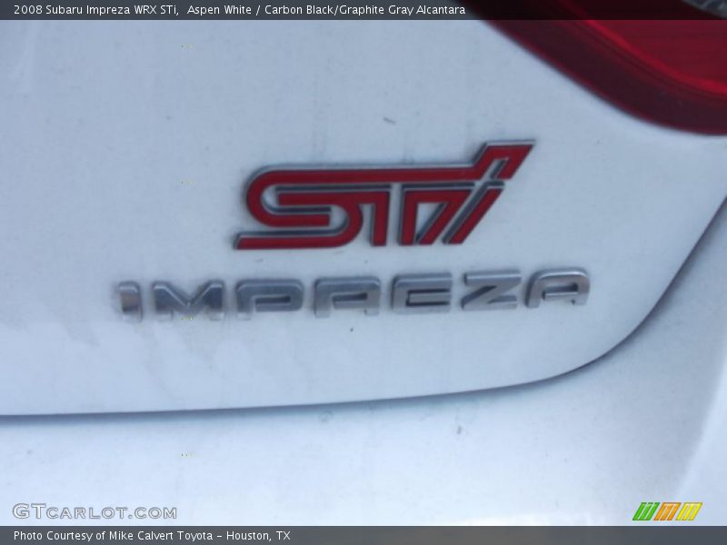  2008 Impreza WRX STi Logo