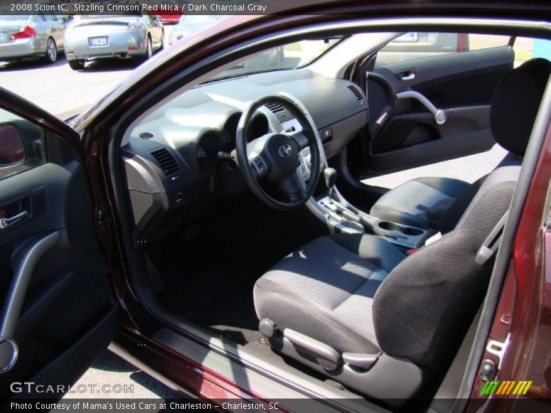  2008 tC  Dark Charcoal Gray Interior
