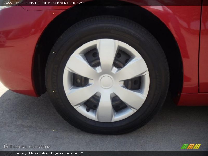 Barcelona Red Metallic / Ash 2009 Toyota Camry LE