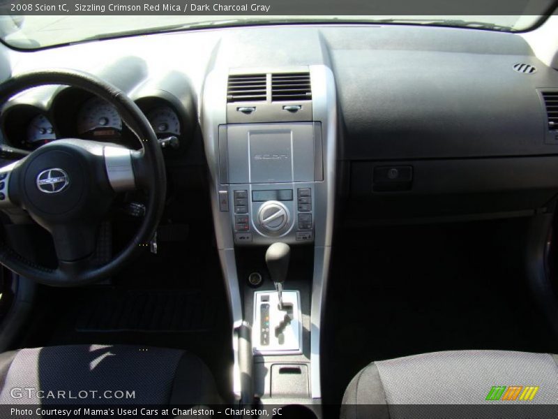 Sizzling Crimson Red Mica / Dark Charcoal Gray 2008 Scion tC