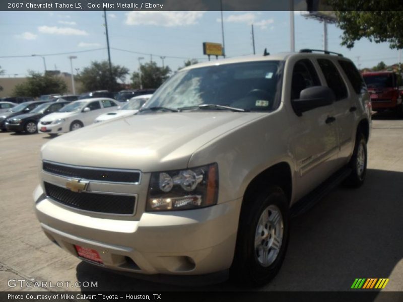 Gold Mist Metallic / Ebony 2007 Chevrolet Tahoe LS