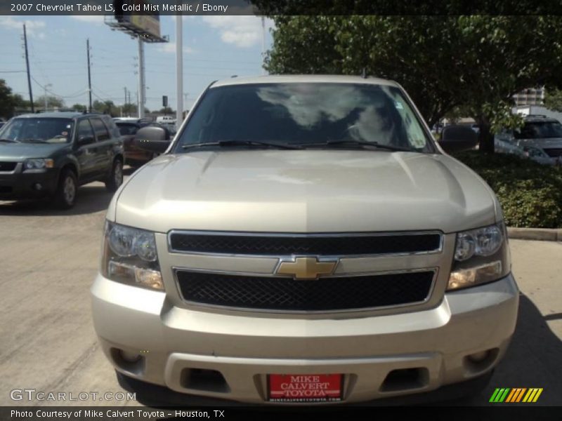 Gold Mist Metallic / Ebony 2007 Chevrolet Tahoe LS