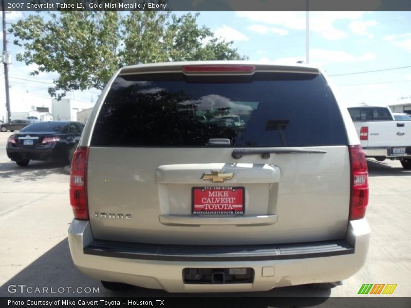 Gold Mist Metallic / Ebony 2007 Chevrolet Tahoe LS