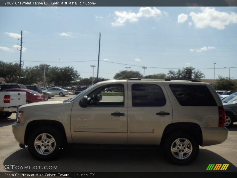 Gold Mist Metallic / Ebony 2007 Chevrolet Tahoe LS