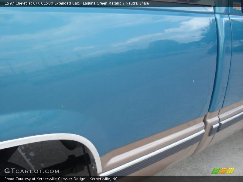  1997 C/K C1500 Extended Cab Laguna Green Metallic
