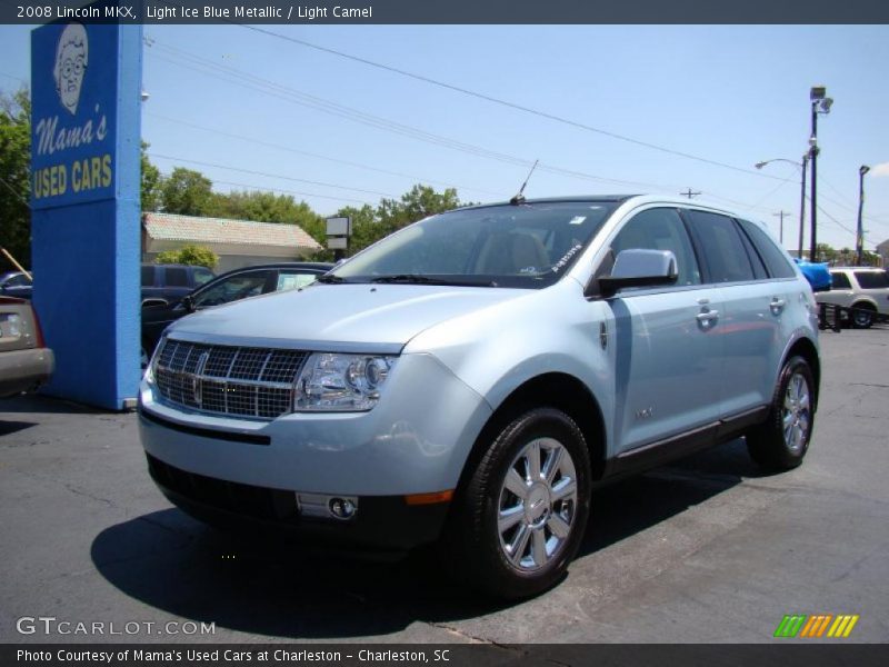 Light Ice Blue Metallic / Light Camel 2008 Lincoln MKX