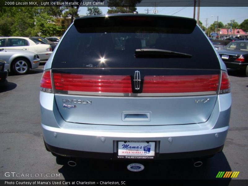 Light Ice Blue Metallic / Light Camel 2008 Lincoln MKX