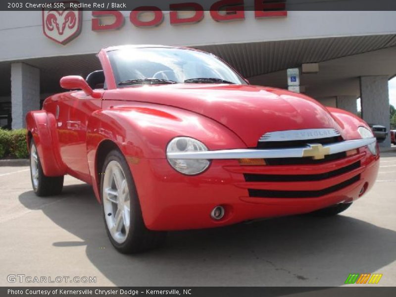 Redline Red / Black 2003 Chevrolet SSR