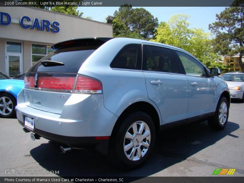 Light Ice Blue Metallic / Light Camel 2008 Lincoln MKX