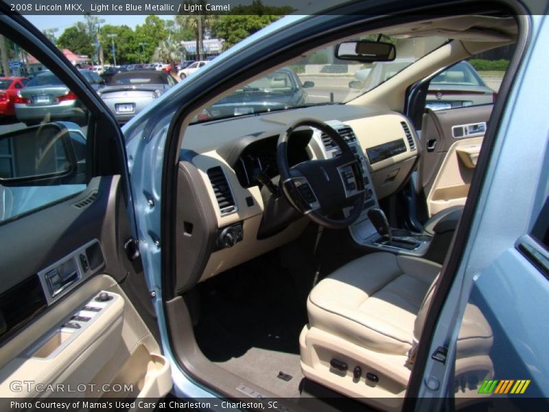 Light Ice Blue Metallic / Light Camel 2008 Lincoln MKX