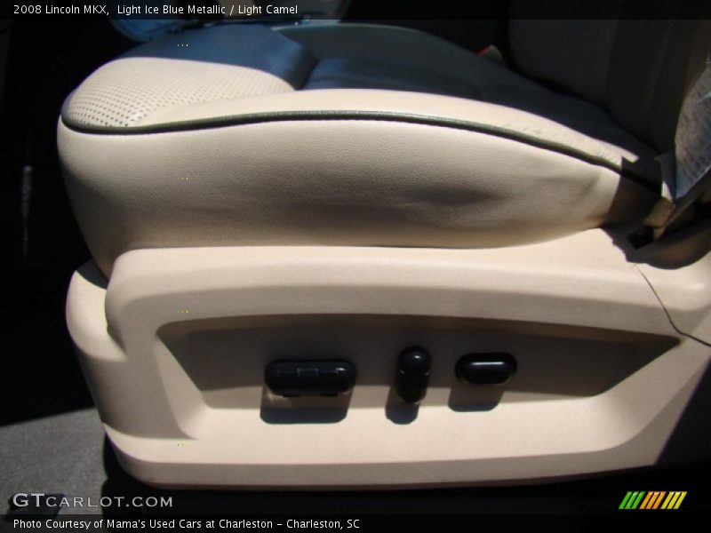 Light Ice Blue Metallic / Light Camel 2008 Lincoln MKX