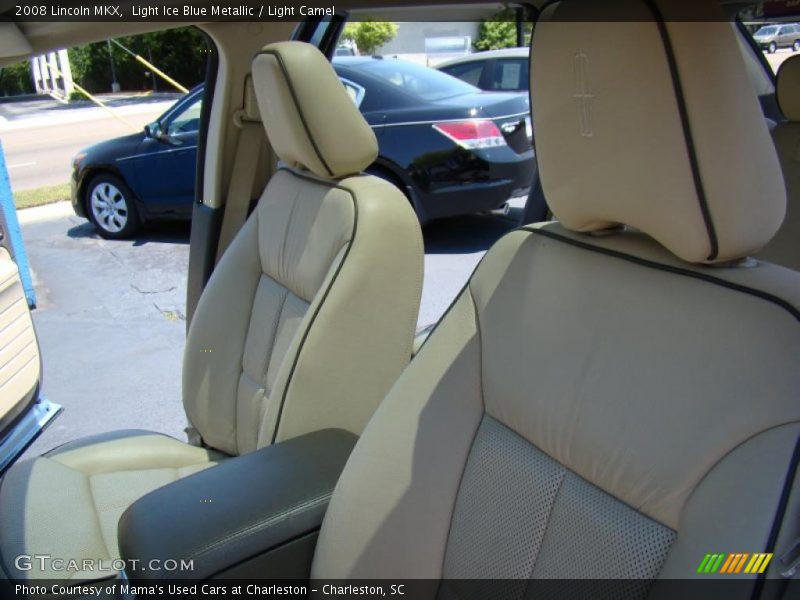 Light Ice Blue Metallic / Light Camel 2008 Lincoln MKX