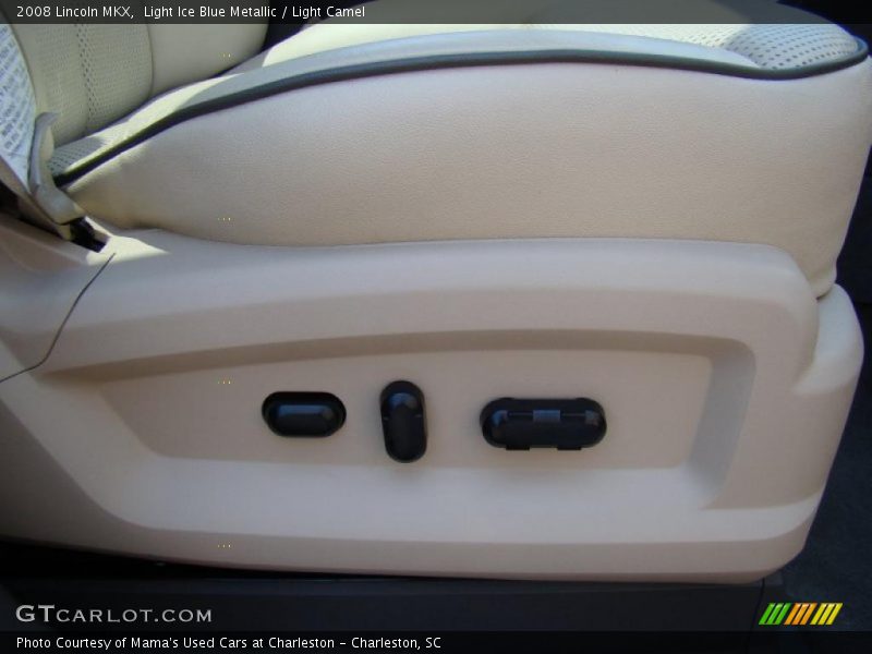Light Ice Blue Metallic / Light Camel 2008 Lincoln MKX