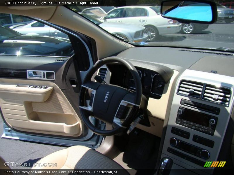 Light Ice Blue Metallic / Light Camel 2008 Lincoln MKX