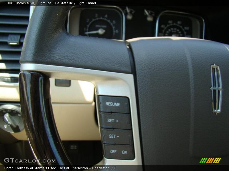 Light Ice Blue Metallic / Light Camel 2008 Lincoln MKX