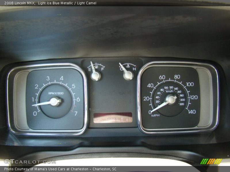 Light Ice Blue Metallic / Light Camel 2008 Lincoln MKX