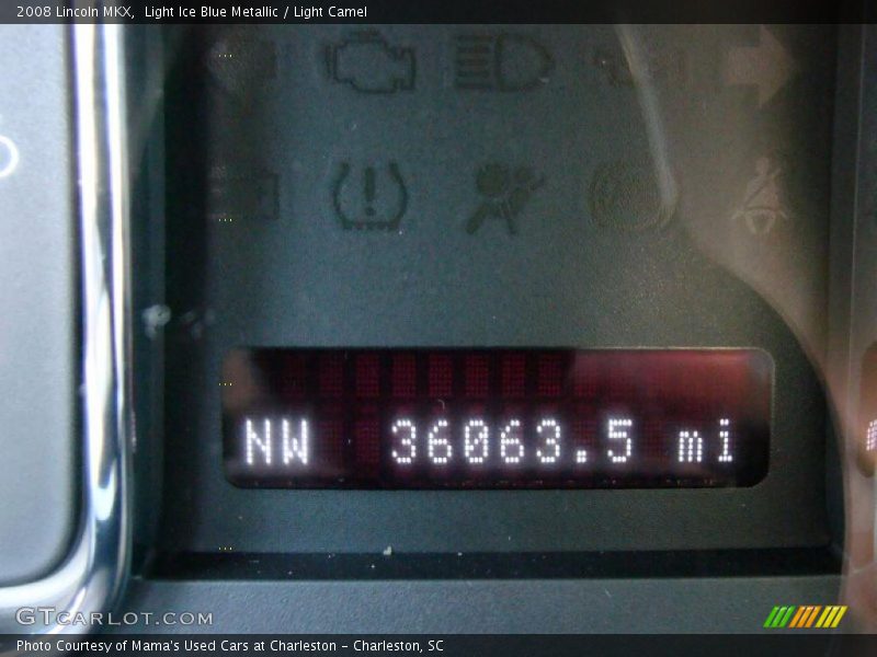 Light Ice Blue Metallic / Light Camel 2008 Lincoln MKX