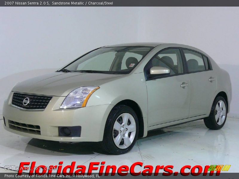 Sandstone Metallic / Charcoal/Steel 2007 Nissan Sentra 2.0 S