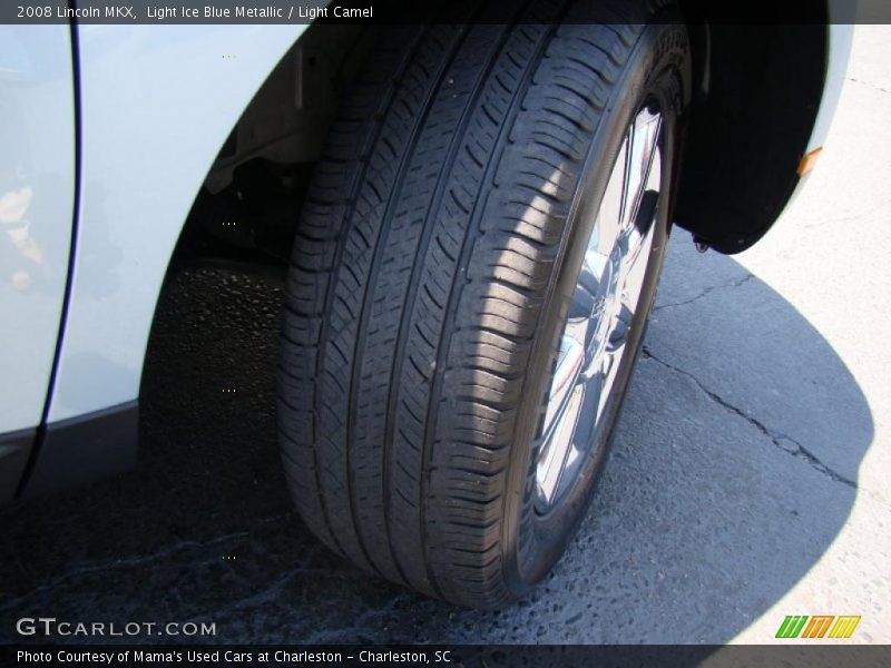 Light Ice Blue Metallic / Light Camel 2008 Lincoln MKX