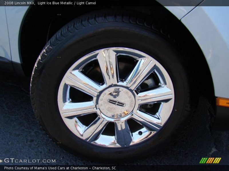 Light Ice Blue Metallic / Light Camel 2008 Lincoln MKX