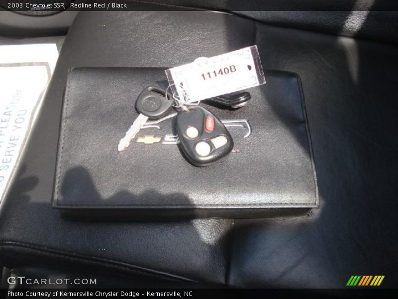 Redline Red / Black 2003 Chevrolet SSR