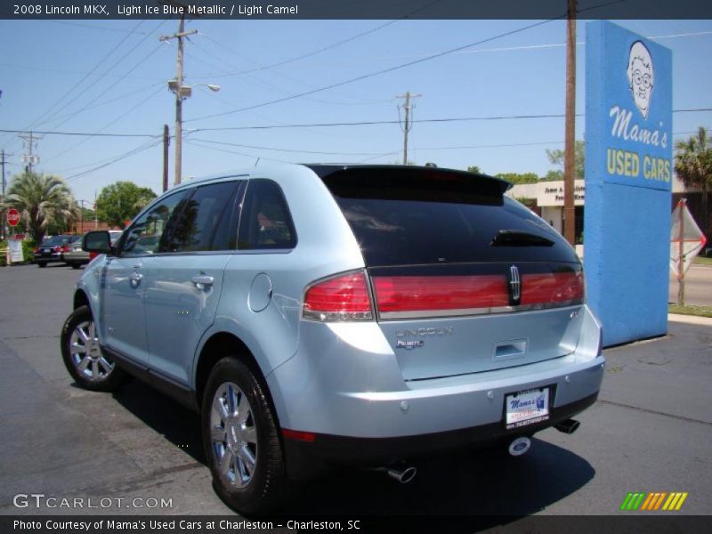 Light Ice Blue Metallic / Light Camel 2008 Lincoln MKX