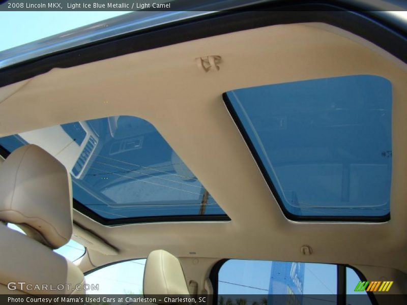 Light Ice Blue Metallic / Light Camel 2008 Lincoln MKX