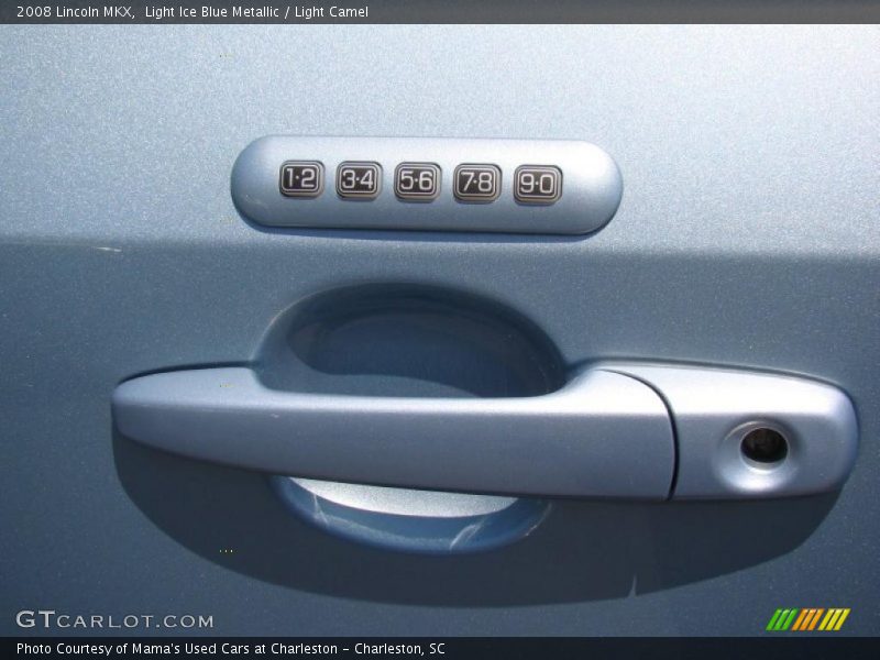 Light Ice Blue Metallic / Light Camel 2008 Lincoln MKX