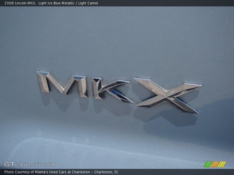 Light Ice Blue Metallic / Light Camel 2008 Lincoln MKX