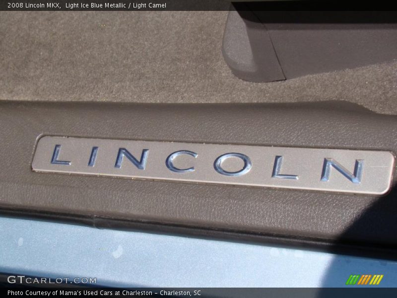 Light Ice Blue Metallic / Light Camel 2008 Lincoln MKX