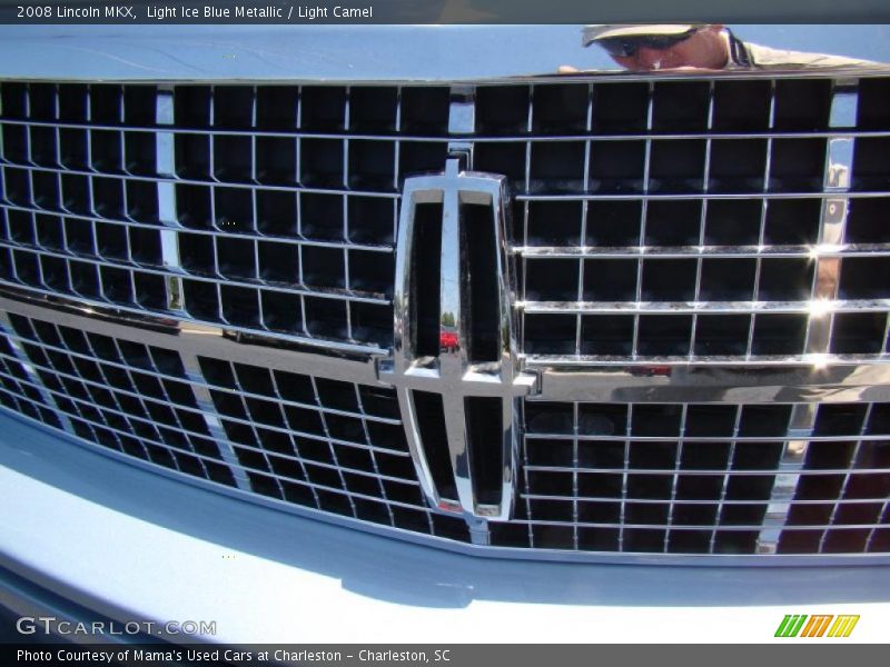 Light Ice Blue Metallic / Light Camel 2008 Lincoln MKX